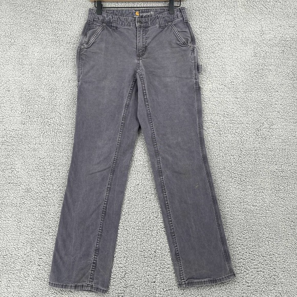 Carhartt Pants - Carhartt Original Fit Cargo Pants Women’s 4 Regular Straight Leg Canvas